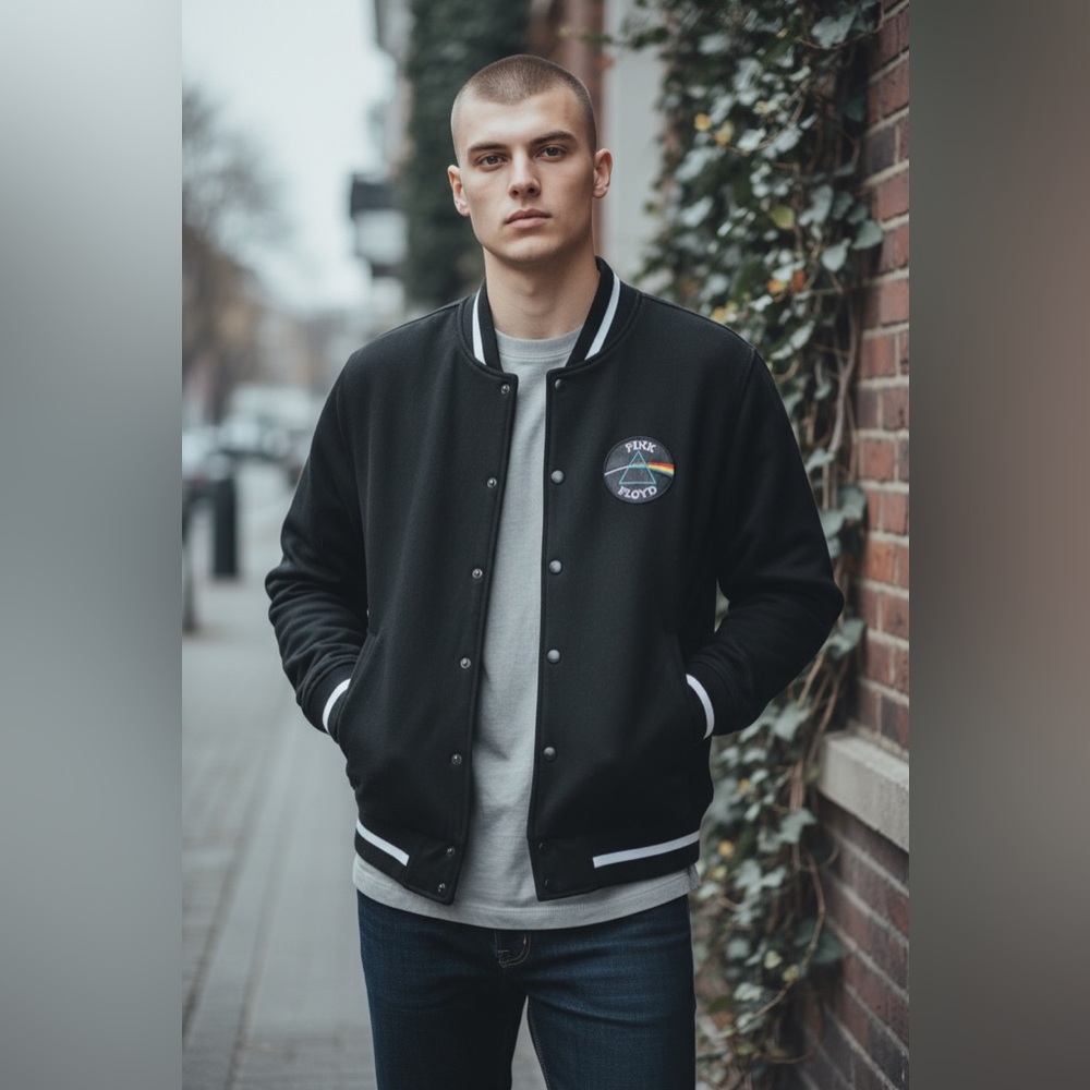Pink Floyd "The Dark Side of the Moon" Bomber Jacket